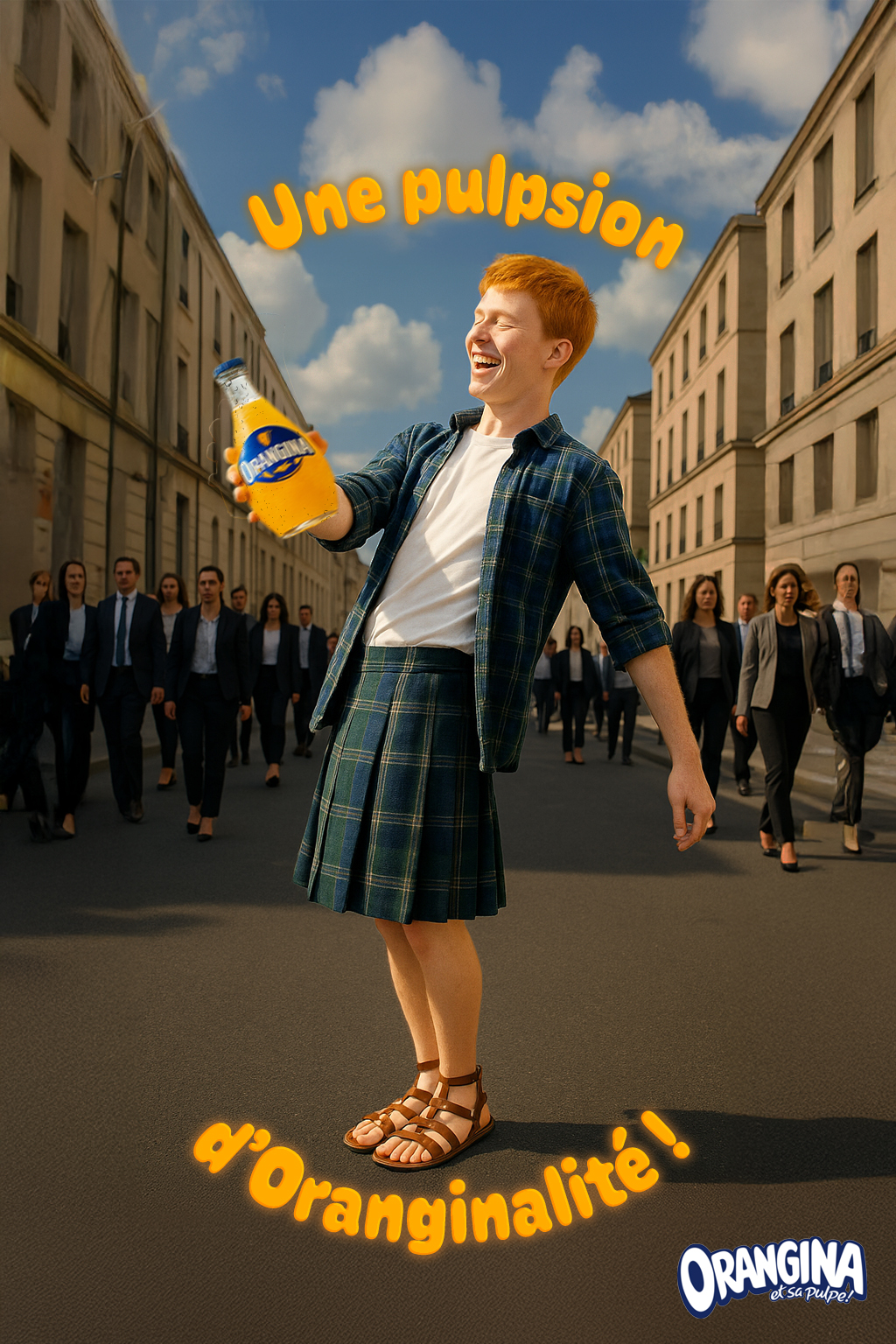 Affiche Orangina 1