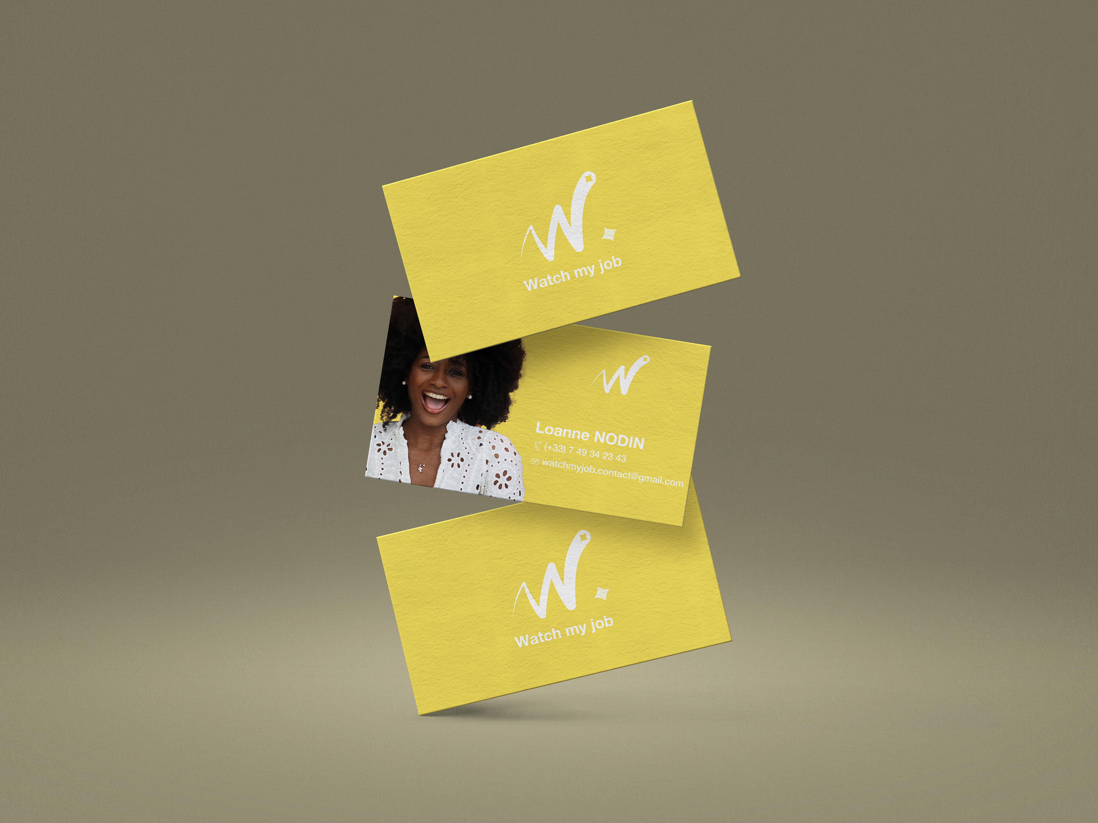 Cartes de visite Watch My Job