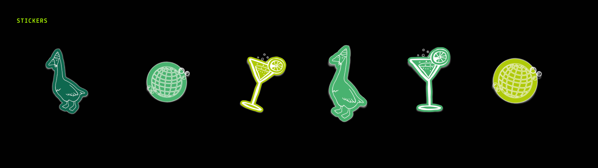 Planche de stickers Badoit